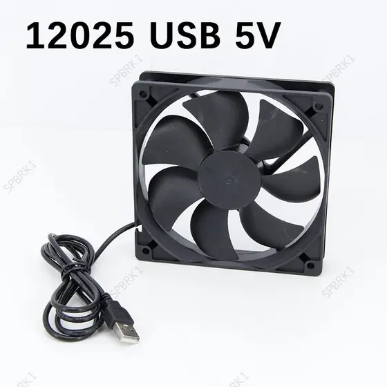 5V USB 12025 120x120x25mm Ventilador De Refrigeração Sem Escova Rolamento De Óleo Silencioso Para Roteador Pet Caixa Equ