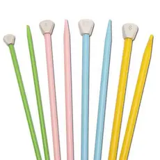 Agulha de Trico Plastico 35cm Circulo - 2 Unidades