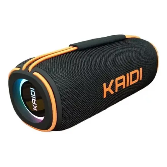 Kaidi Caixa De Som Bluetooth À Prova D'água Preto 110v/220v