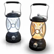Lâmpiao Led Regulavel Recarregavel Lanterna Camping Luz Led 2 Cores Acampamento