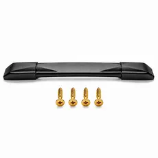 Alça de Mala Articulada Retrátil 24cm x 2,5cm Reposição Conserto Maleta Case Bagagem Preta