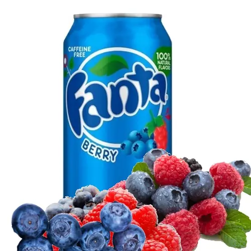 Refrigerante Fanta Blue Berries Importado EUA