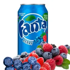 Refrigerante Fanta Blue Berries Importado EUA