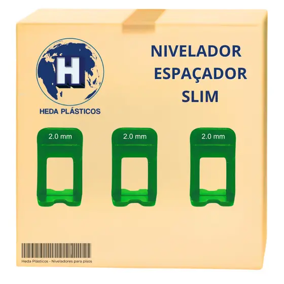 Espacador Nivelador 2 mm com 100/500/1000 Unidades Para Pisos Porcelanato Revestimento Slim