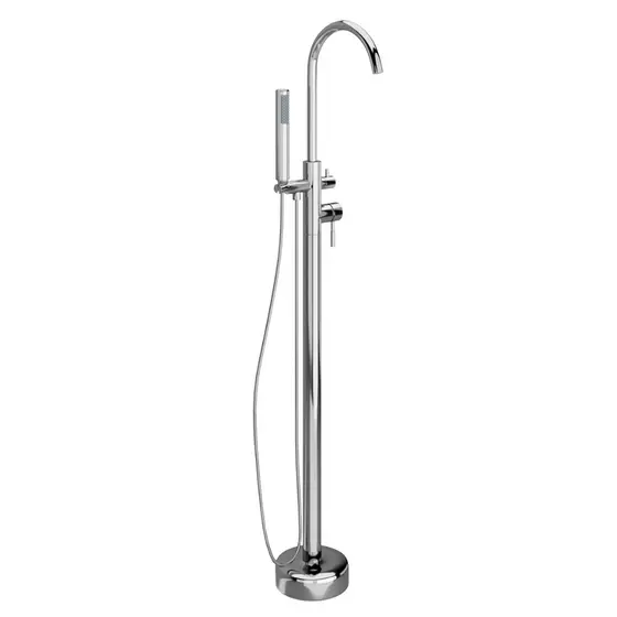Torneira Misturador Monocomando de Piso para Banheira