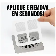 Tela para Ralo Protetor Banheiro Insetos Barata e Reparo em Tela Mosquiteiro