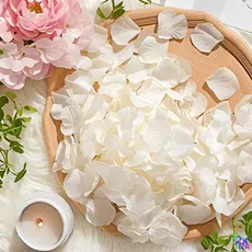 1000 A 3000 Pétalas De Rosas Artificiais Para Decoração Casamento Kit Romantico Branco E Vermelho