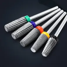 Multifuncional Broca de broca de metal duro para unhas de segurança Cortador de fresagem com brocas de corte Metal duro para manicure