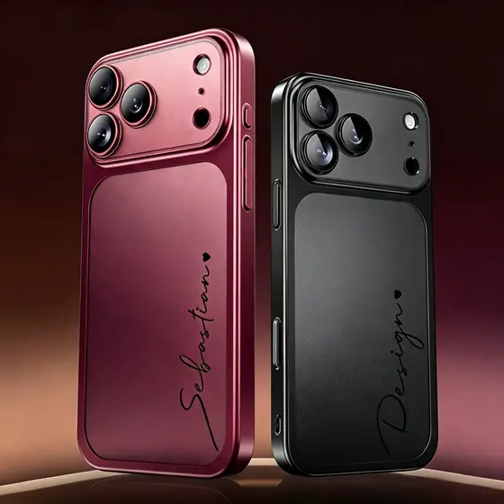 Nova capa de celular personalizada fosca de alta qualidade para iPhone 18 Pro Max, 17 Pro Max, 17, 18 Pro e 16 Pro Max.