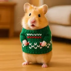 Suéter De Hamster JUNYUE , Quente E Macio Para Animais De Estimação Pequenos Malha Fofo À Prova De Mastigação , Decoraçã
