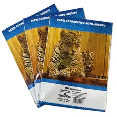 Papel Fotográfico Glossy (brilhante) ADESIVO 80g A4 foto MASTERPRINT PREMIUM