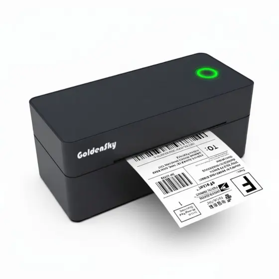 Impressora De Etiqueta Térmica Goldensky Sem Ribbon 110mm USB