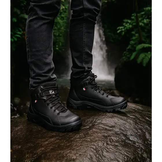 Coturno Masculino Adventure Tratorado Premium