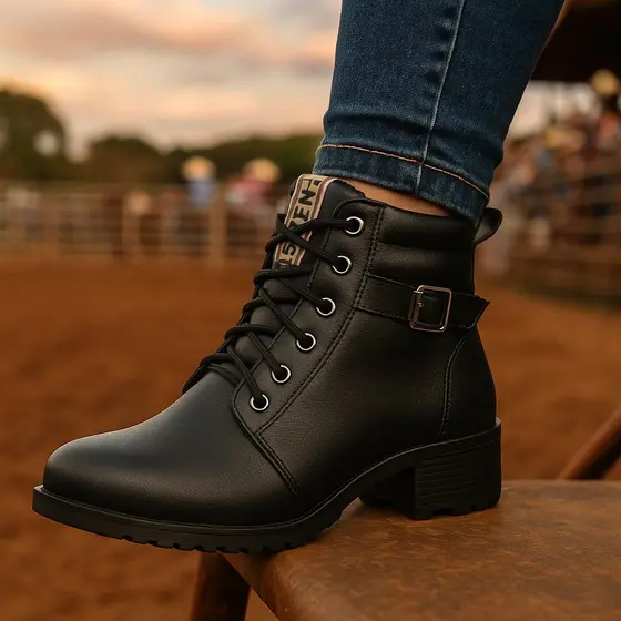 Botinha Feminina Polo Work Promoção de Lançamento