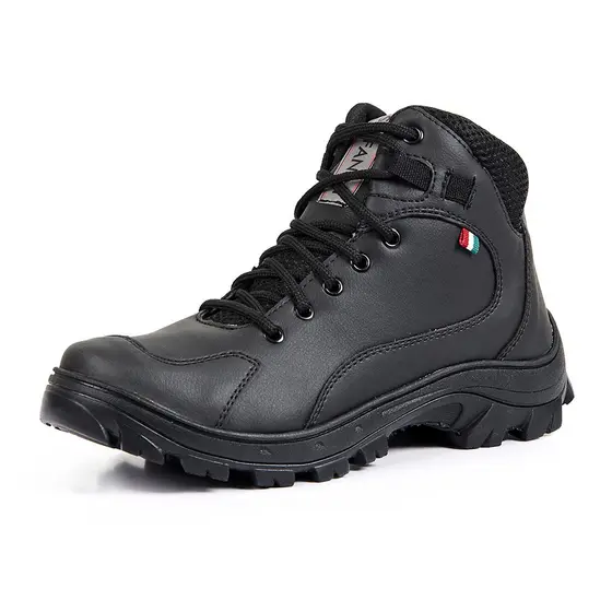 Bota Masculina Coturno Adventure Preto REF:717 Oferta Imperdível Enquanto Durar os Estoque