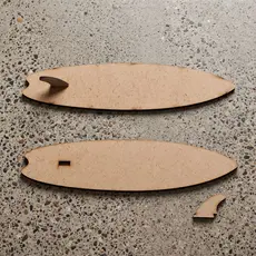 Kit 50 Mini Prancha De Surf 8 Cm Mdf Quadro Caixa Cenário Festa Mar Decoração Aniversário mar praia