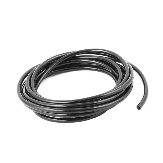 Mangueira Pneumática Flexível 6mm Tubo PU 150psi/10bar Cor Preta Alta Resistência Durável Flexível