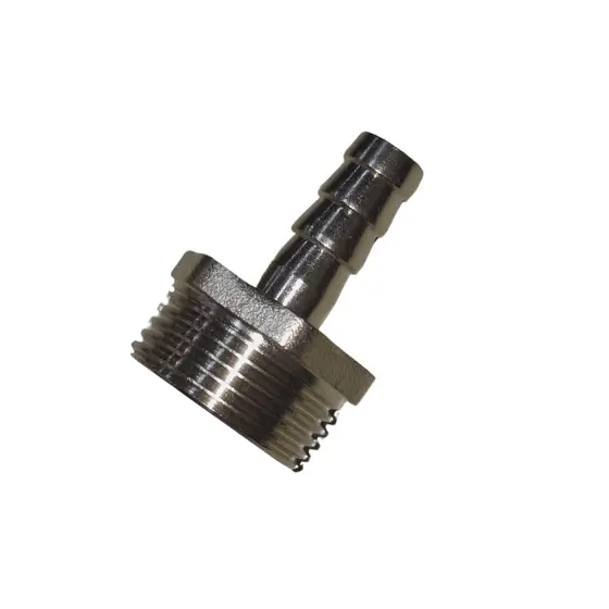 Espigão Adaptador Latão Rosca Macho 1/2 BSP Para Mangueira 1/2