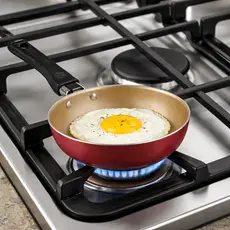 Frigideira Antiaderente Frita Ovo Perfeito Multiuso 14Cm Frigideira  Teflon