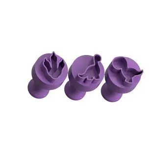 Carimbo para Brigadeiro e Doces - Dino 1 - Kit com 3 unidades