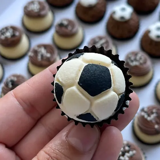 Ejetor para Doces e Brigadeiros - Bola de Futebol (Copa) - Modelador e Marcador
