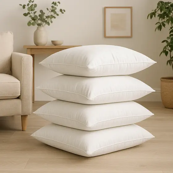Enchimentos kits de almofada 2 À 12 de 45x45 Espuma Triturada em Alta Qualidade - Kit de Refil