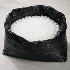 Flocos de Espuma 1KG Premium Enchimento para Almofadas Puffs Travesseiros e Artesanato