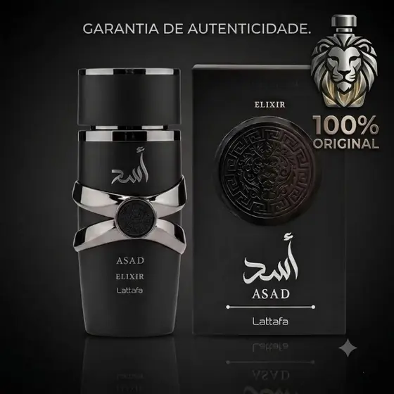 Perfume Árabe A.S.A.D. E-L-I-X-I-R 100% Original!