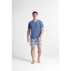 Pijama Adulto Masculino Camiseta E Shorts 100% Algodão