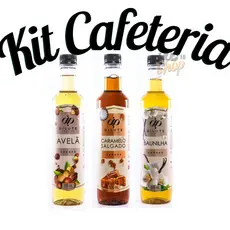 Kit Cafeteria Dilute Drinks Avelã Baunilha Caramelo Salgado
