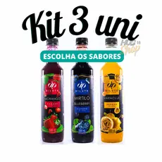 Kit 3 Xaropes Dilute para Drink Soda Italiana Gin - Escolha