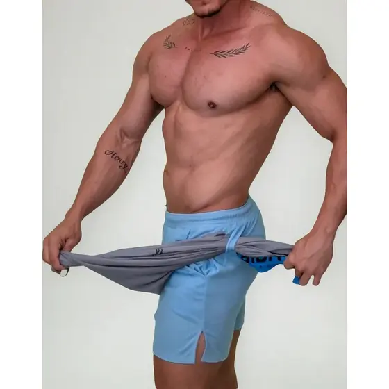 Shorts bermuda masculino curto futebol mauricinho bolso cordão esportivo academia corrida passeio