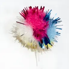 Pompom Com Brilho Laço Penteado Cães e Gatos 40 Un