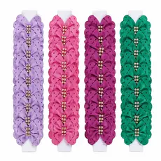 Laço Para Cães e Gatos com Pedras Cores Sortida 32 Pç