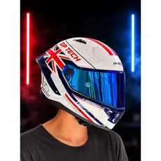 Capacete Gp Tech Pilot Paises Esportivo - Moto