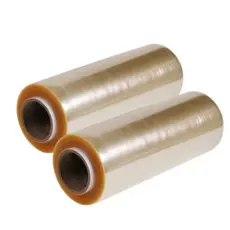 Kit 2 Rolo Bobina Plastico De Filme Pvc 28cm X 100 Metros