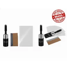 Kit Reparador Parabrisa Profissional Resina Conserta Trincas e Rachaduras Vidros Carro Moto Original