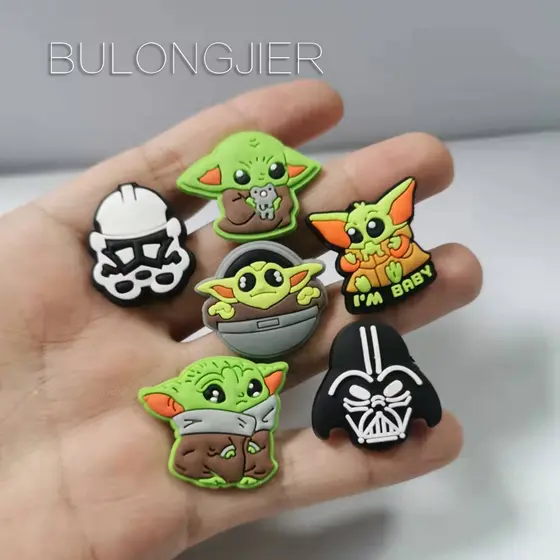 Shoe Decoration for Pins Coloridoly Star Wars DIY Charm Button