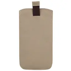 Case Capa Capinha Calculadora Financeira Hp12c Platinum Gold Prestige Em Couro Legítimo com Puxador
