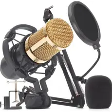 Microfone Condensador SQ-W1211 - Som de Alta Qualidade!