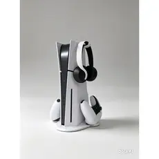 BASE DUPLA PARA CARREGADOR E  REFRIGERADOR PARA PS5 SLIM