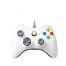 Controle Com Fio Para Xbox 360/Pc Preto