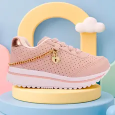 Tenis Infantil Menina Feminino De Menina Club Happy