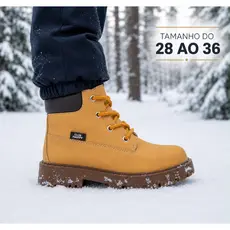 Bota Infantil Menino Coturno Infantil Masculino Bota Menino Botinha Menino Inverno 28 ao 36