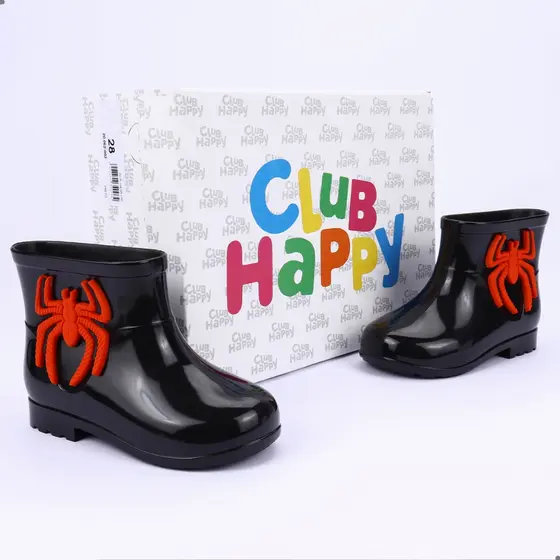 Galocha Infantil Menino Bota Infantil Menino Aranha Botinha Infantil Menino Chuva
