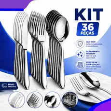 Conjunto De Talheres Prata Aço Inox Para Cozinhar /para Restaurantes / Jogos Garfos Facas e Colheres