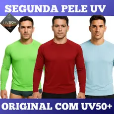 Camisa Segunda Pele com Proteção Solar UV50+