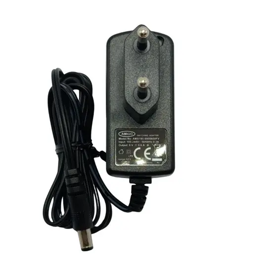 Fonte Alimentação Bivolt 9v 0.85a 0.6a P8 5.5*2.5