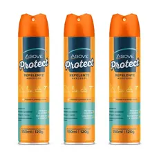 Repelente Spray Above Protect com 3 Unidades 150ml cada
