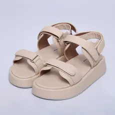 Moscou - Sandália Papete Not-me Feminina Flatform Velcro Palha